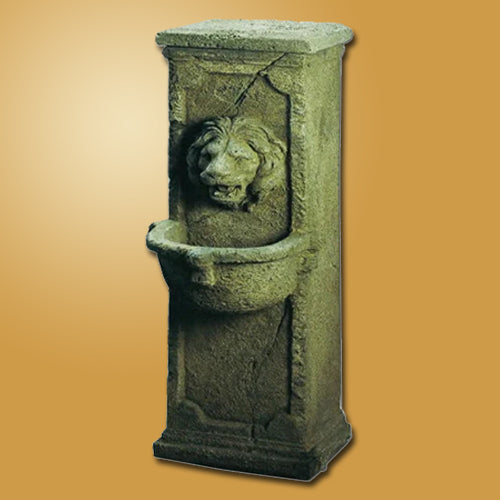Ponte Vecchio Outdoor Water Fountain with tiered basins and decorative accents