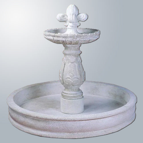 Prato Pond Outdoor Water Fountain with LED Lights