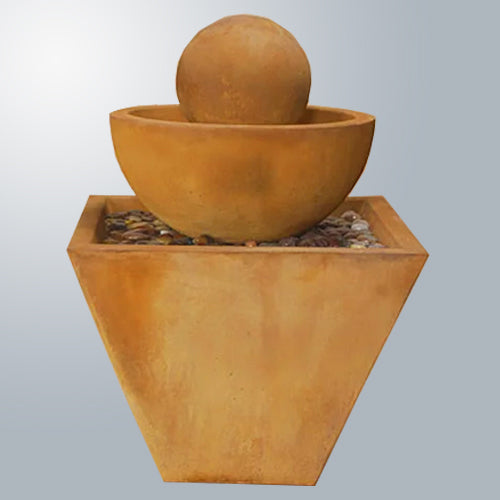 Prima Fountain outdoor water feature with tiered design