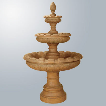 Regale Three Tier Fountain outdoor water feature