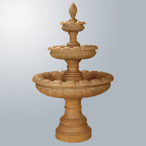 Regale Three Tier Fountain outdoor water feature