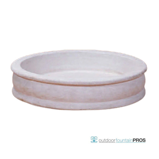 Giannini Fountain Round Basin outdoor water feature