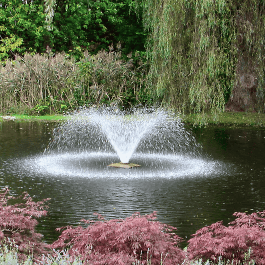 Scott Aerator DA-20 Display Pond Fountain in water