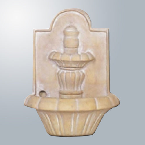 Spanish Wall Fountain with Tile Accents