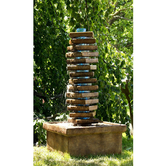 Square Luminaire Fountain