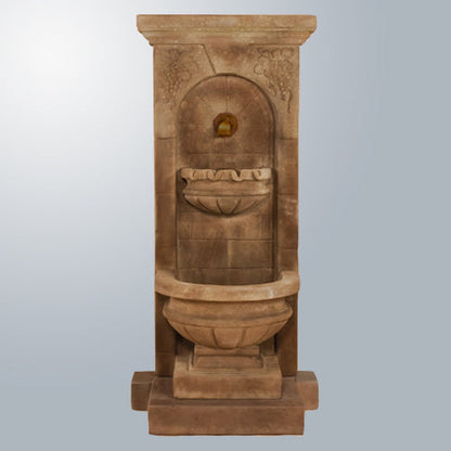 St Helena Fountain With Step and Concrete Spout