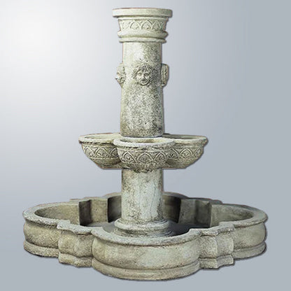 Stagioni Pond Outdoor Fountain with water flowing