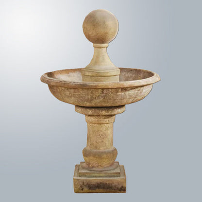 Stratos Fountain outdoor water feature with tiered design