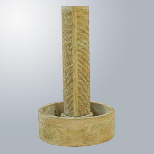 Tempo Fountain With No Ball outdoor water feature for garden or patio