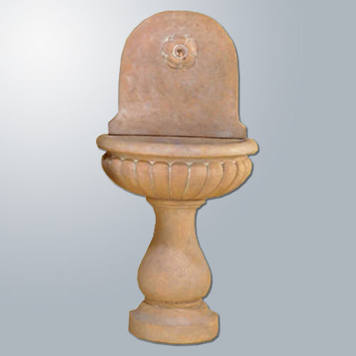 Tepula Wall Outdoor Fountain with water flowing