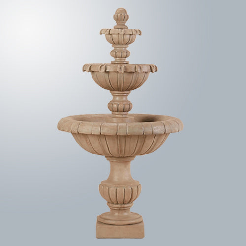 Versailles Garden Fountain with water flowing