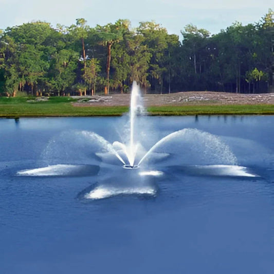 Vertex Fan Jet Floating Pond Fountain