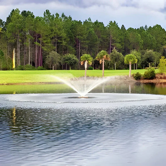 Vertex Funnel Jet Floating Pond Fountain in water