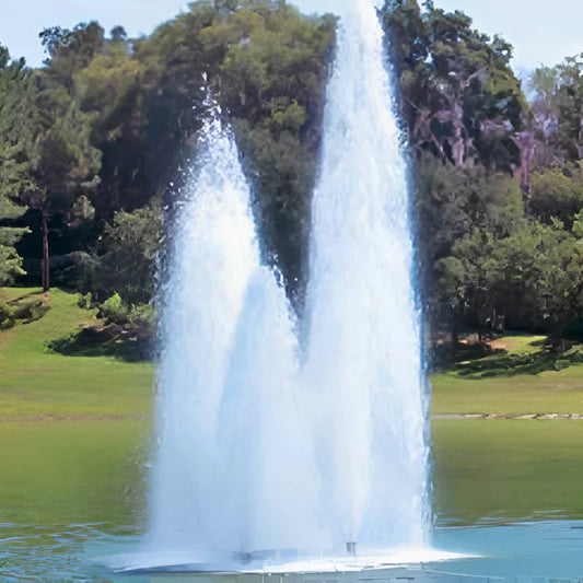 Vertex Tri Geyser Floating Pond Fountain