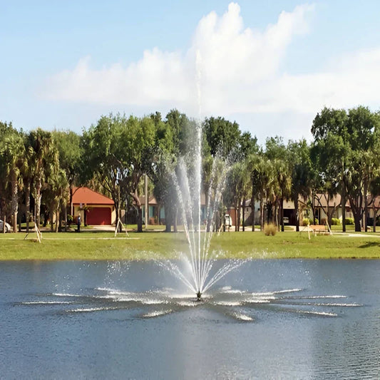 Vertex Tri Tier Floating Pond Fountain