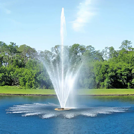 Vertex Two Tier Floating Pond Fountain