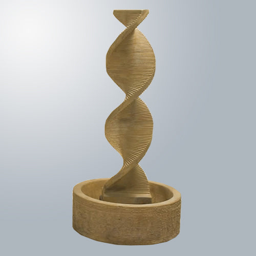 Water Spiral With Round Bowl fountain