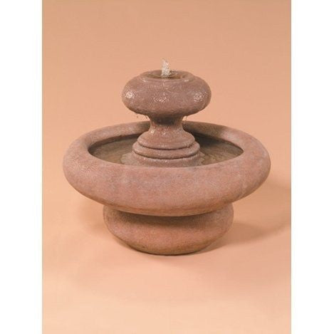 Contemporary Garden Water Fountain with LED Lights