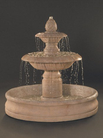 Venetian Two Tier Outdoor Fountain With 55 Inch Basin garden water feature