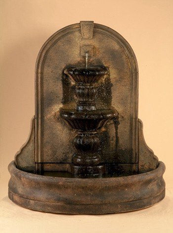 Small Vizcaya Wall Outdoor Fountain