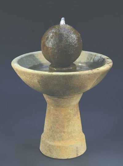 Zen Garden Water Fountain with LED Lights and Rocks