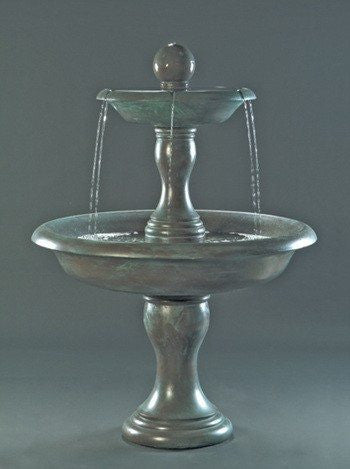 Perfetta Tiered Garden Fountain with Water Flowing