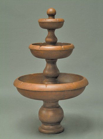 Classic 3 Tier Cast Stone Outdoor Fountain