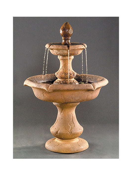 Verona Two Tier Garden Fountain Short